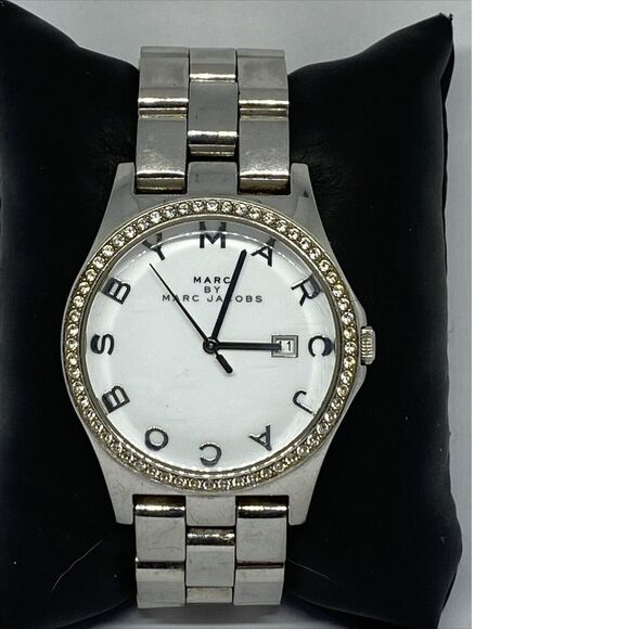 Marc Jacobs Henry MBM3044 Women's Stainless Steel Anlog Dial Quartz Watch KS576 - Picture 3 of 12